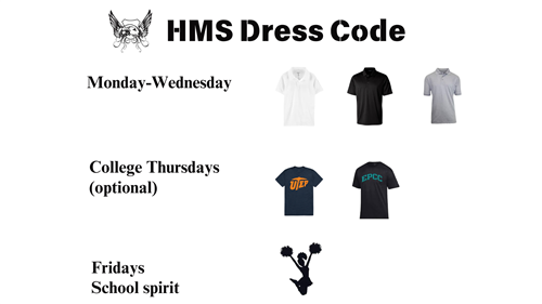 Horizon Middle School Dress Code